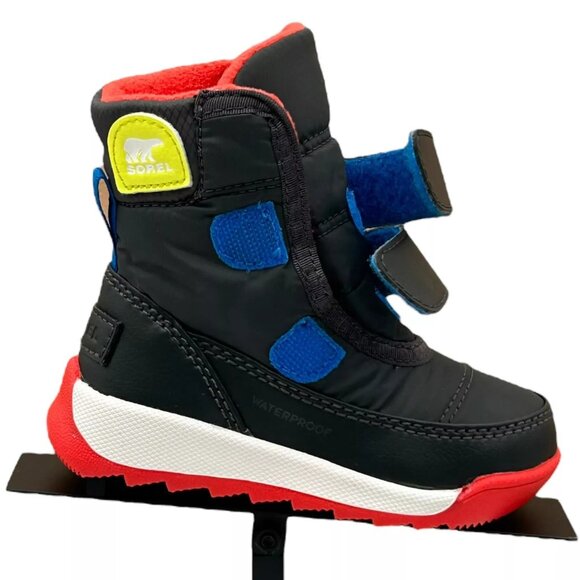 Sorel Whitney Toddler Boy's Slip-on Winter-Snow Boots 5 Dark Gray Warm & Cozy - Picture 4 of 13